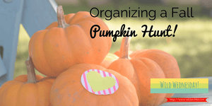Organizing a Fall Pumpkin Hunt!