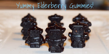 Flu Fighting Elderberry Gummy Robot Recipe