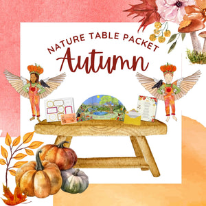 Fiddle and Fern Autumn Nature Table Packet