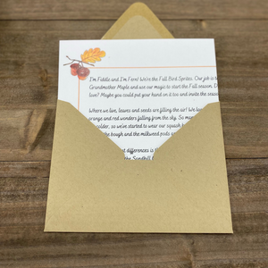Fiddle and Fern Autumn Nature Table Packet
