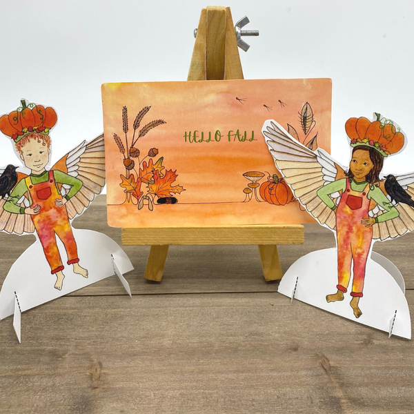 Autumn Nature Table Fairies 