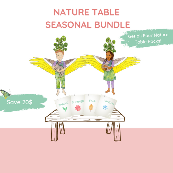 Nature Table Packet Bundle - All 4 Seasons